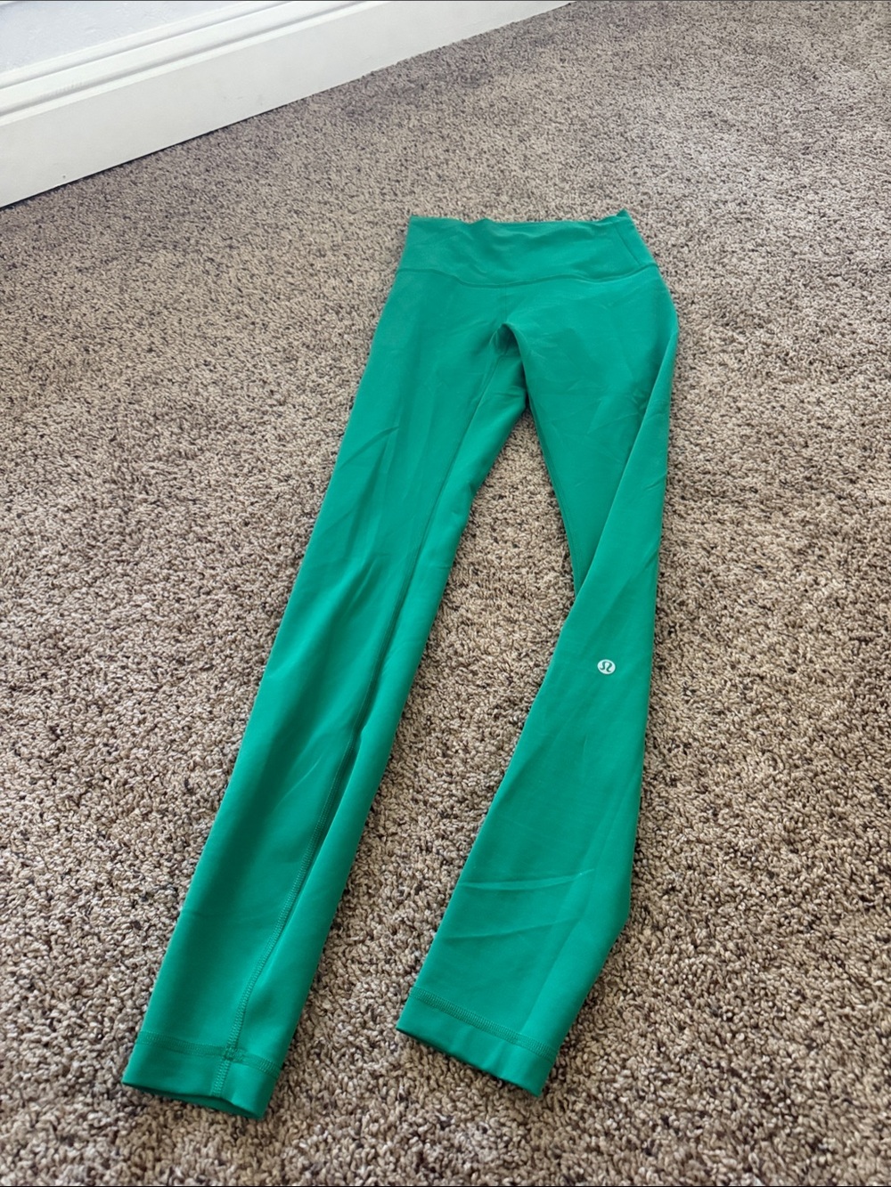 Womens Green Active Leggings size 4